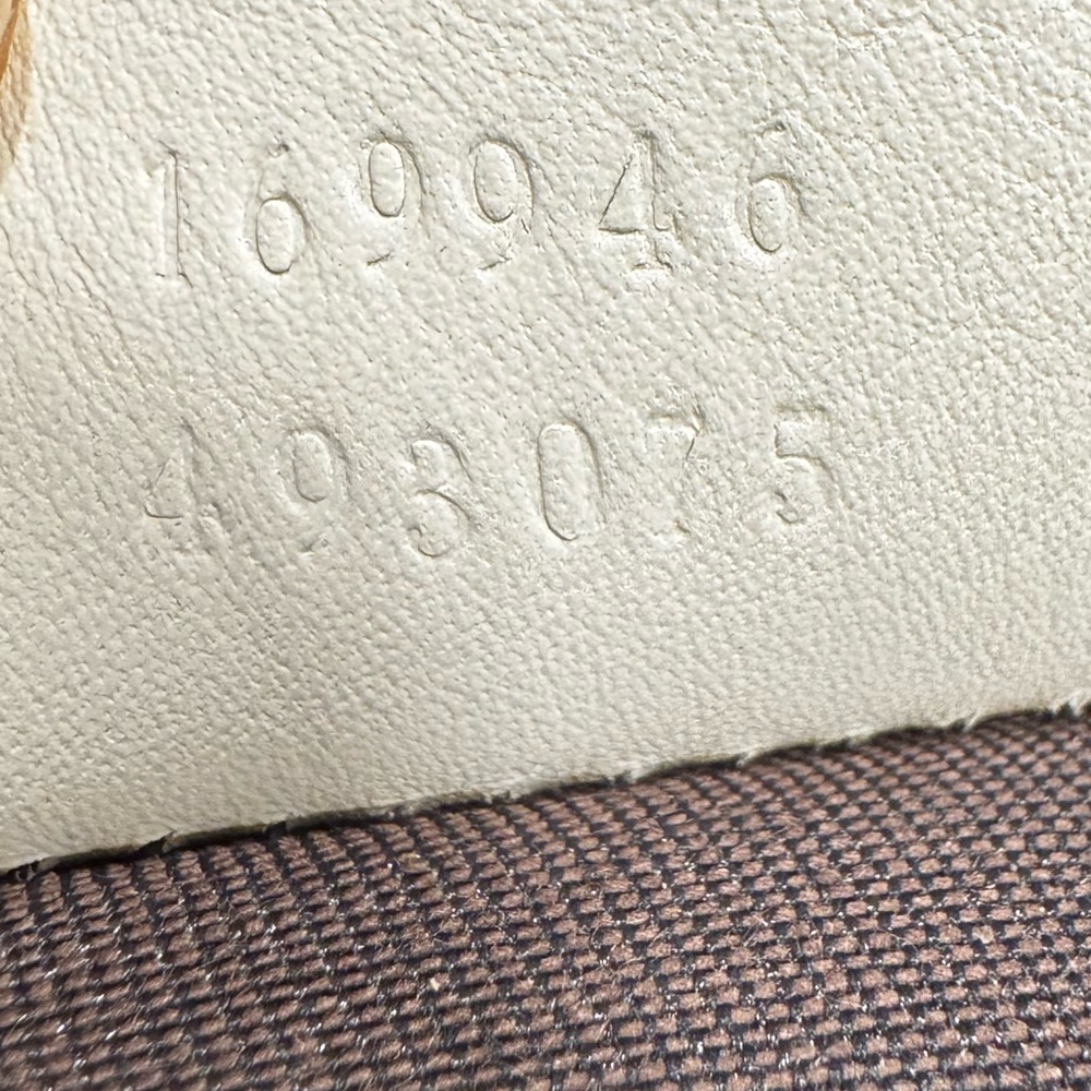 Authentic Gucci Brown and Cream Signature Tote (Mint Condition) - Picture 5 of 13